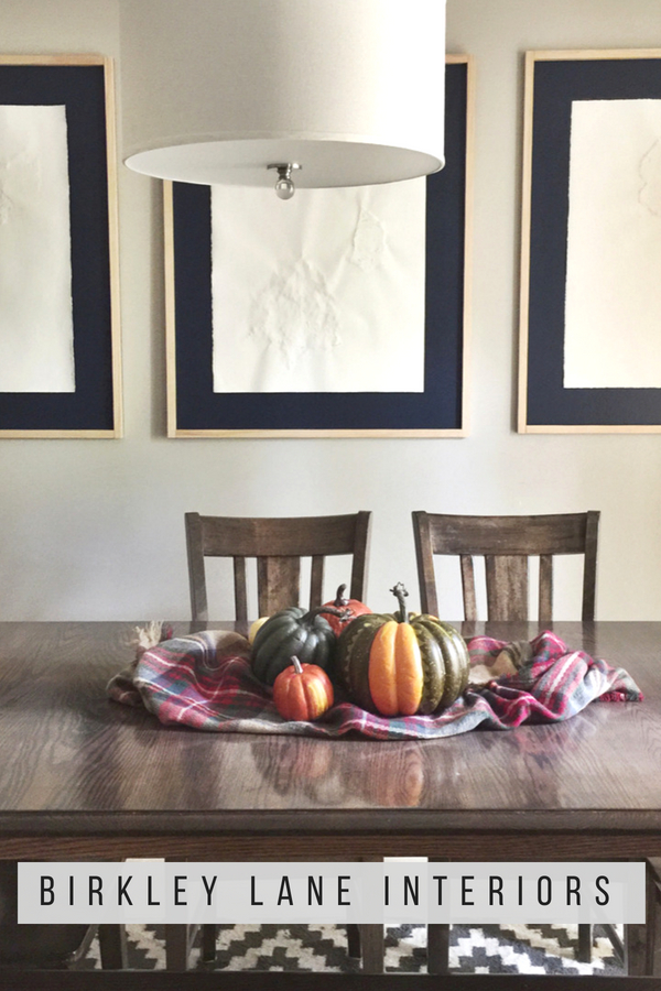 Easy Pumpkin Centerpiece 3 Ways! Birkley Lane Interiors